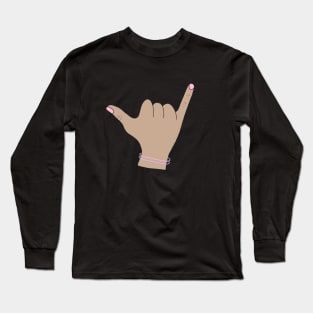 Shaka hand sign Long Sleeve T-Shirt